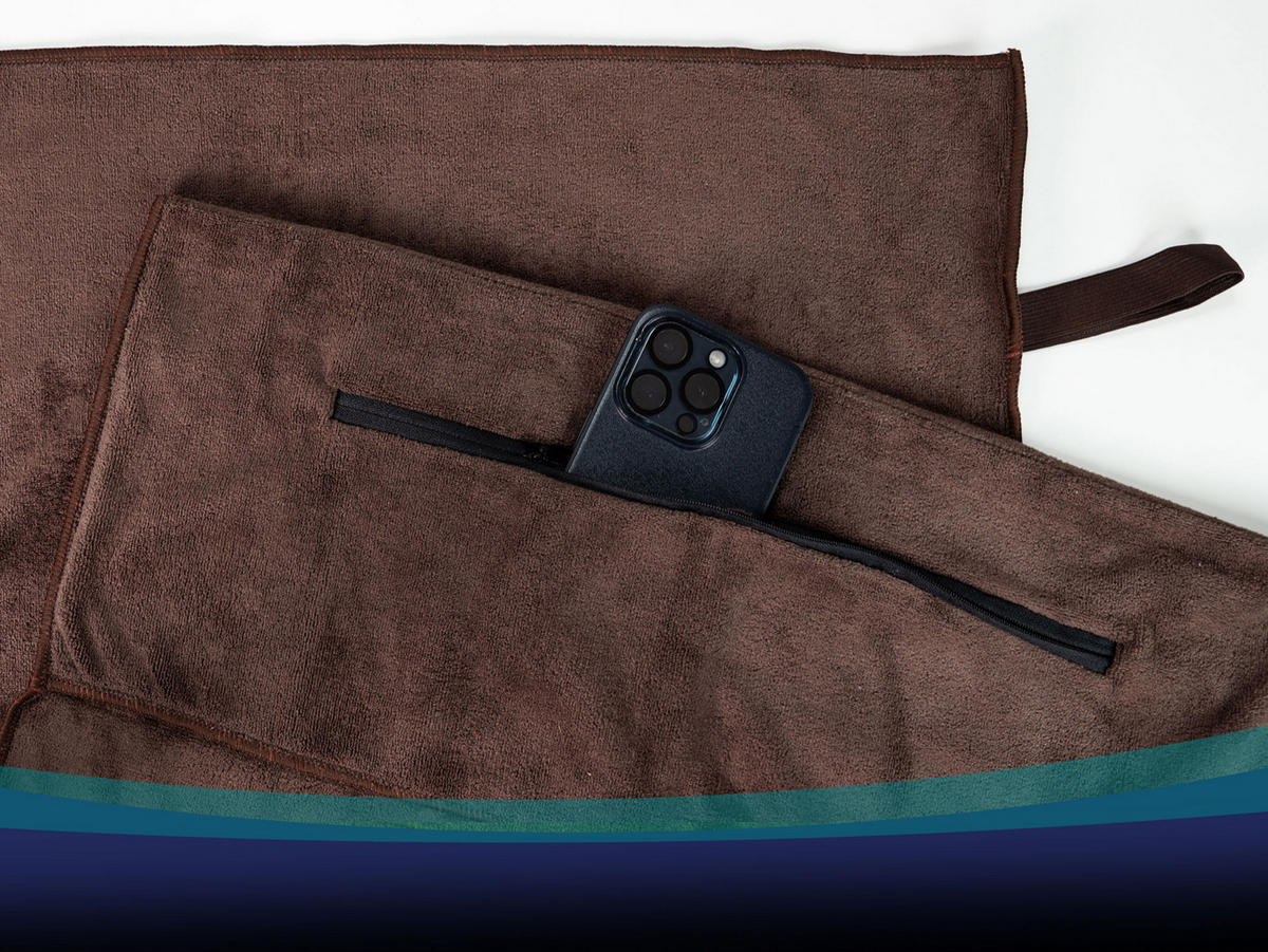 HANDTÜCHER, 50x120 cm, 85% Polyester 15% Nylon, Braun - Braun, Textil (50/120cm) - Zollner