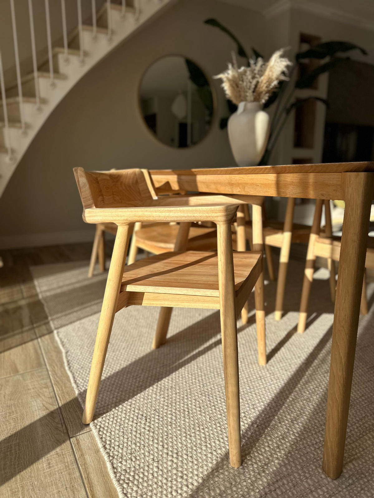 STUHL 2er-Set Holz Braun - Braun, Holz (58/75/57.5cm) - Nordlys