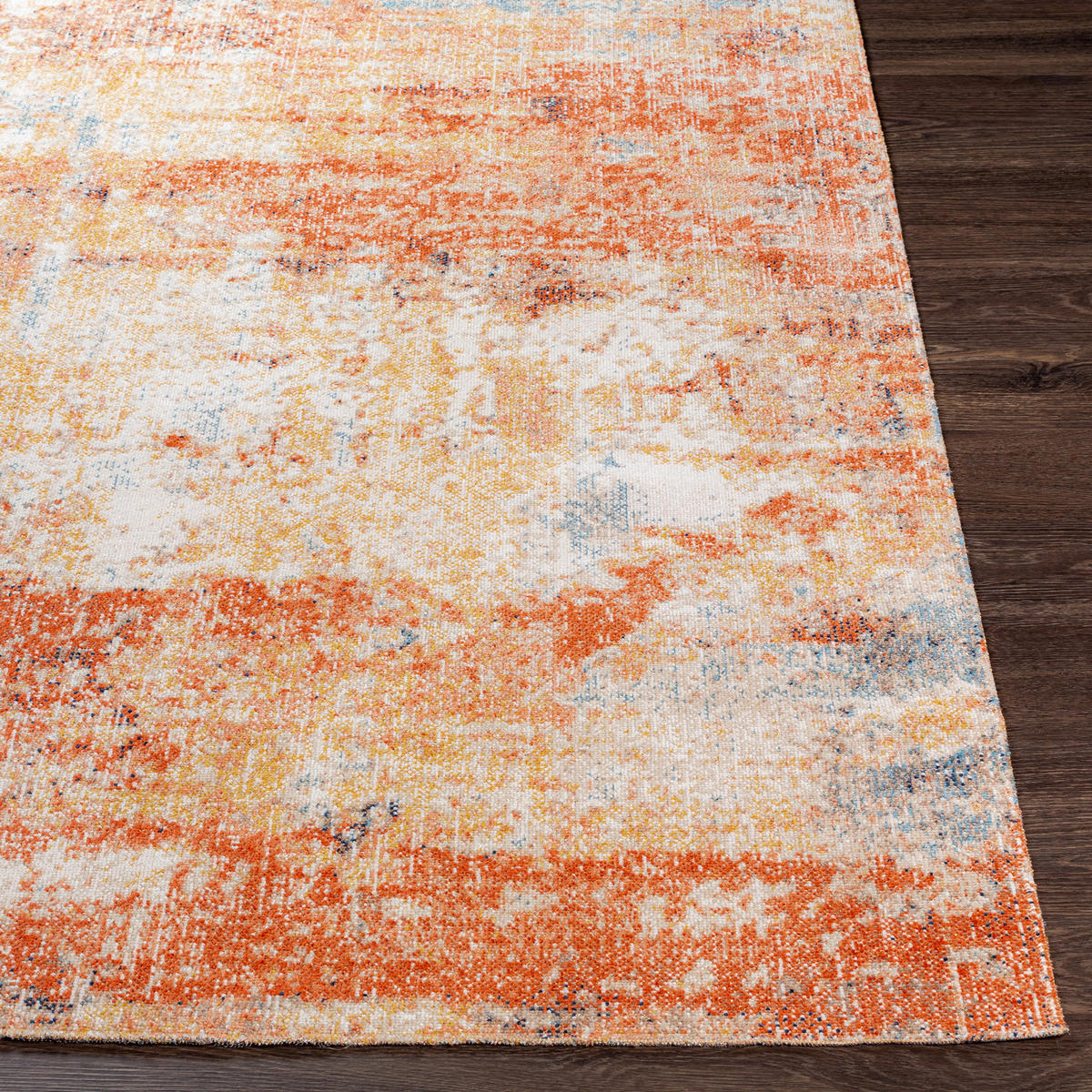 KURZFLORTEPPICH Samira 160/213 cm Dunkelorange - Dunkelorange, Textil (160/213cm) - LIVABLISS