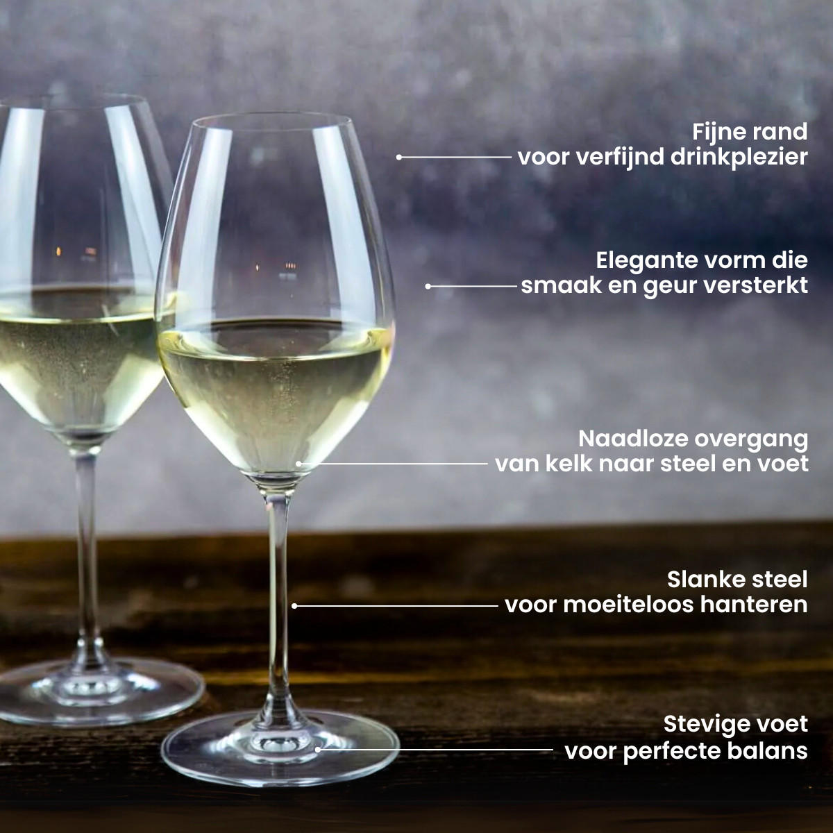 ROTWEINGLAS Extreme Riesling, Hochwertiges Glas, 460 ml - Transparent, Glas (0.46L) - Riedel