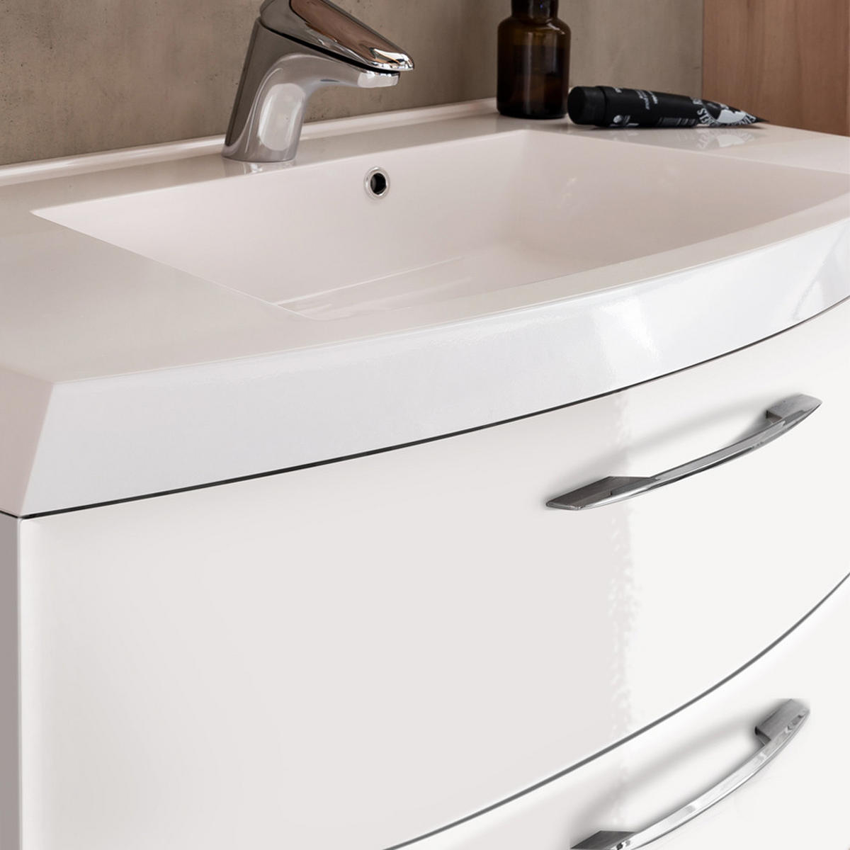 WASCHTISCH Florido-03 - Weiß, Holzwerkstoff (120/54/47cm) - Lomado