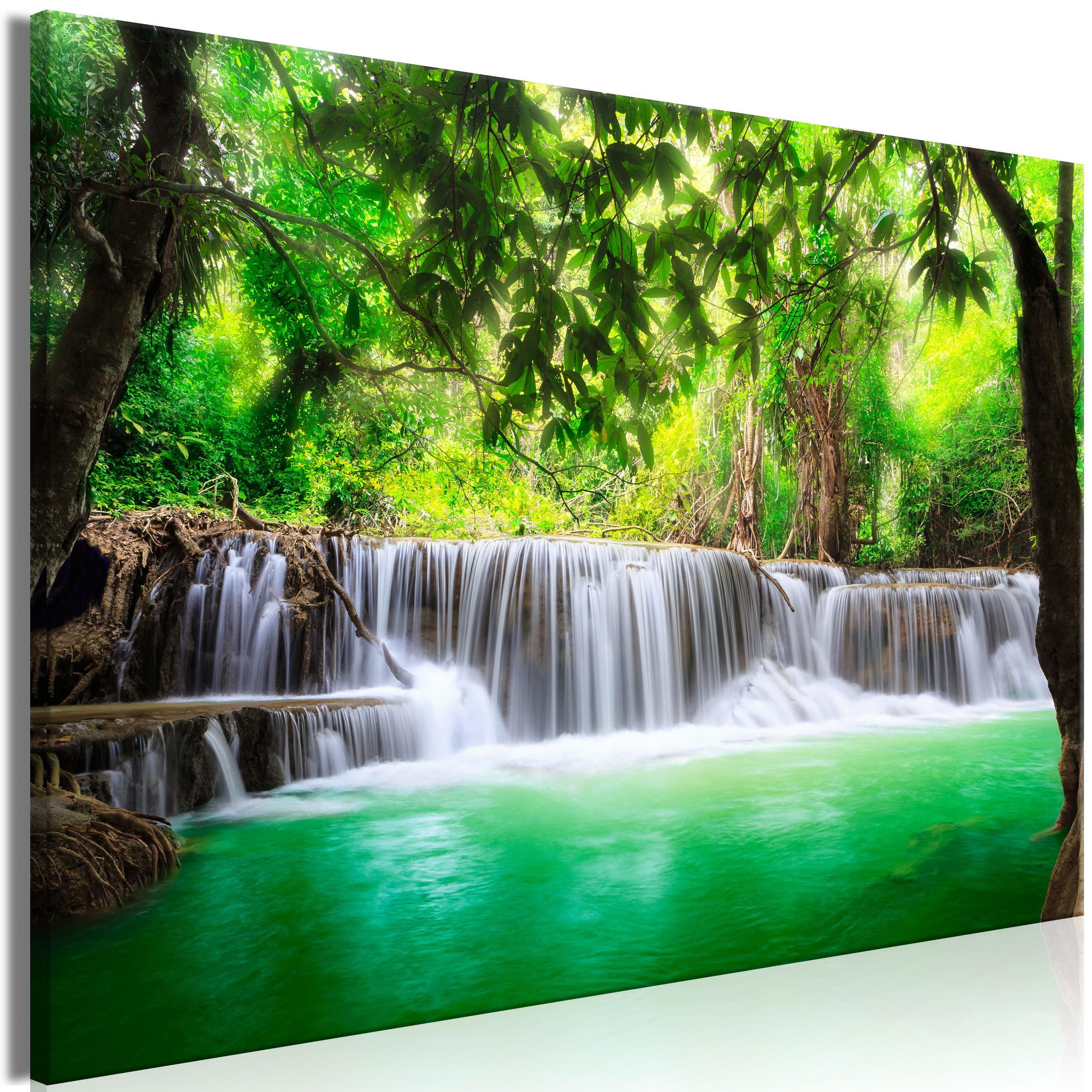 KUNSTDRUCK Bunt 90/60 cm - Multicolor, Textil (90/60cm) - KUNSTLOFT