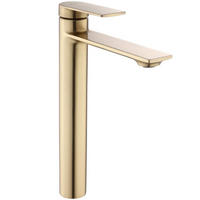 WASCHBECKENARMATUR Rea Storm Gold Brush High - Goldfarben, Metall (4.2/29.5/11cm) - REA
