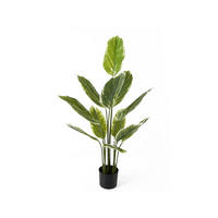 KÜNSTLICHE PFLANZE Calathea Large Grün 70/70/116 cm - Grün, Kunststoff (116cm) - Present Time