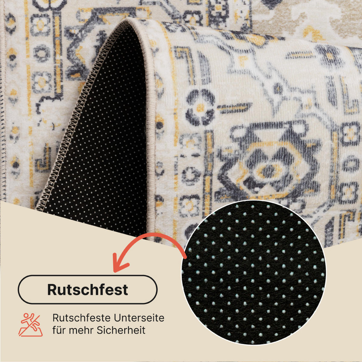TEPPICH ASH Beige 200/300 cm - Beige, Textil (200/300cm) - Tapiso