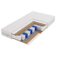 MATRATZE 100x200 Härtegrad H3 & H4 - 25 cm Taschenfederkernmatratze Bett Matratzen JUNILA - Weiß, Kunststoff - ALTDECOR