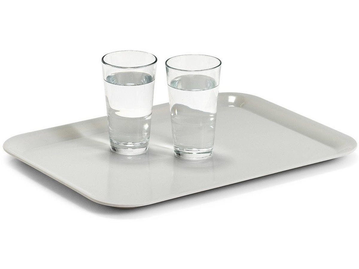 KÜCHENTABLETT Kellner Szary 43,5/32,5/1,7 cm - Grau, Kunststoff (32.5/1.7/43.5cm) - ZELLER