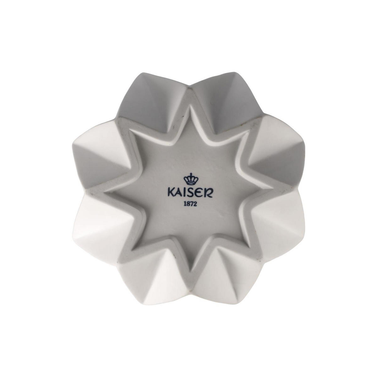 VASE Polygono Star weiß 33,5 cm - Weiß, Keramik (33.5cm) - Goebel