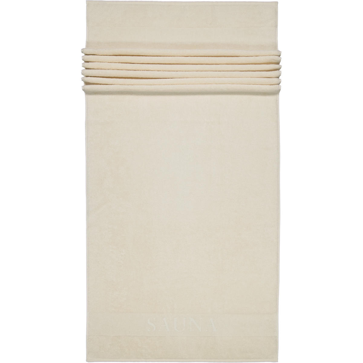SAUNATÜCHER SPA 2556 CASHMERE - 356 - Beige, Textil (80/200cm) - Zöllner