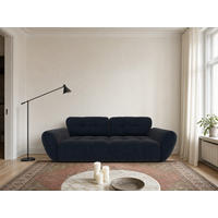 BIGSOFA Vannes Chenille Blau 272/134/68 cm - Blau, Kunststoff/Textil (272/68/134cm) - foamnova