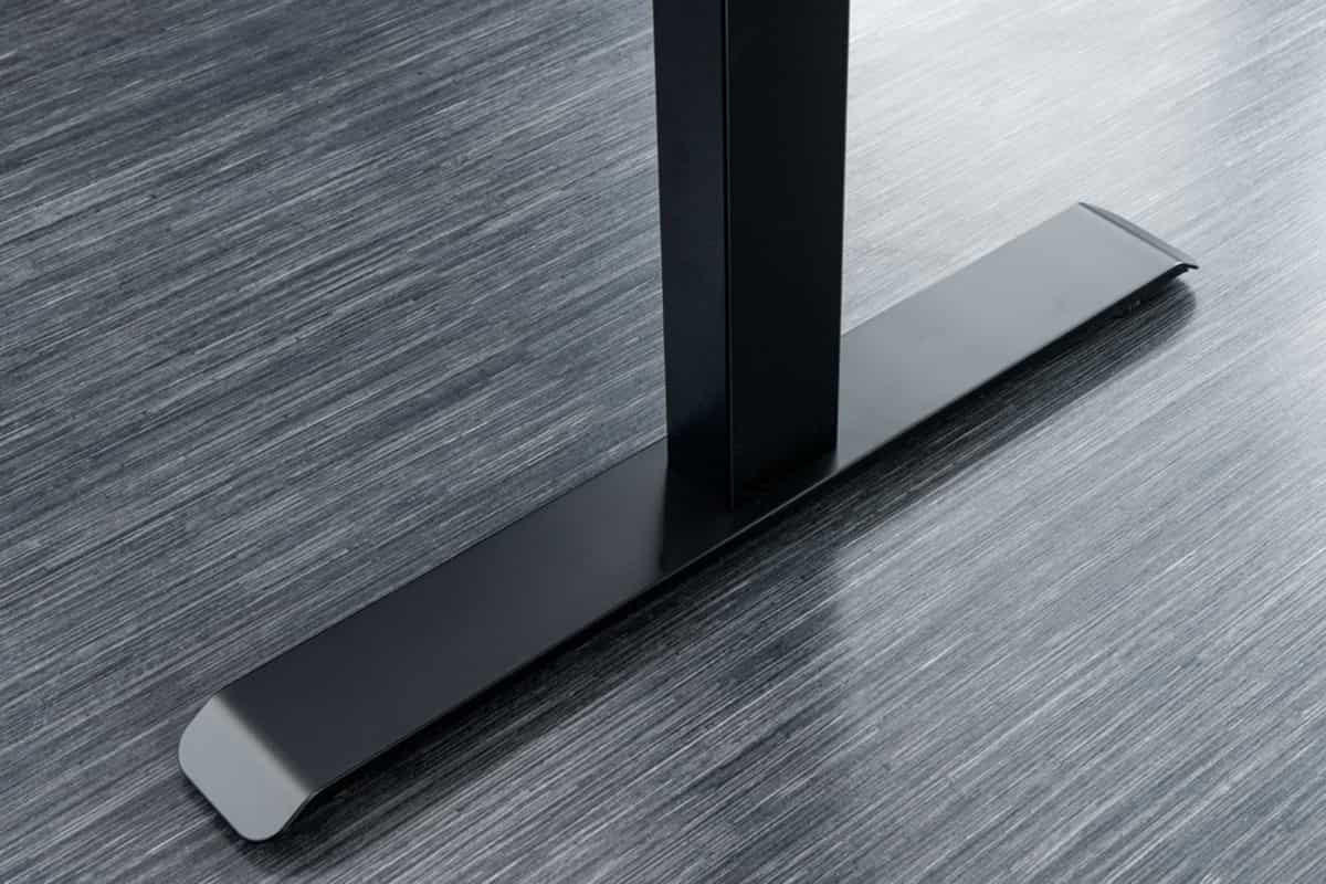 SCHREIBTISCH MAMMUT Akazie Natur 180cm - Schwarz/Braun, Holz/Metall (80/180/78cm) - riess-ambiente