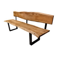 BANK MAMMUT Akazie Natur 200cm - Braun, Holz (200/84/55cm) - riess-ambiente