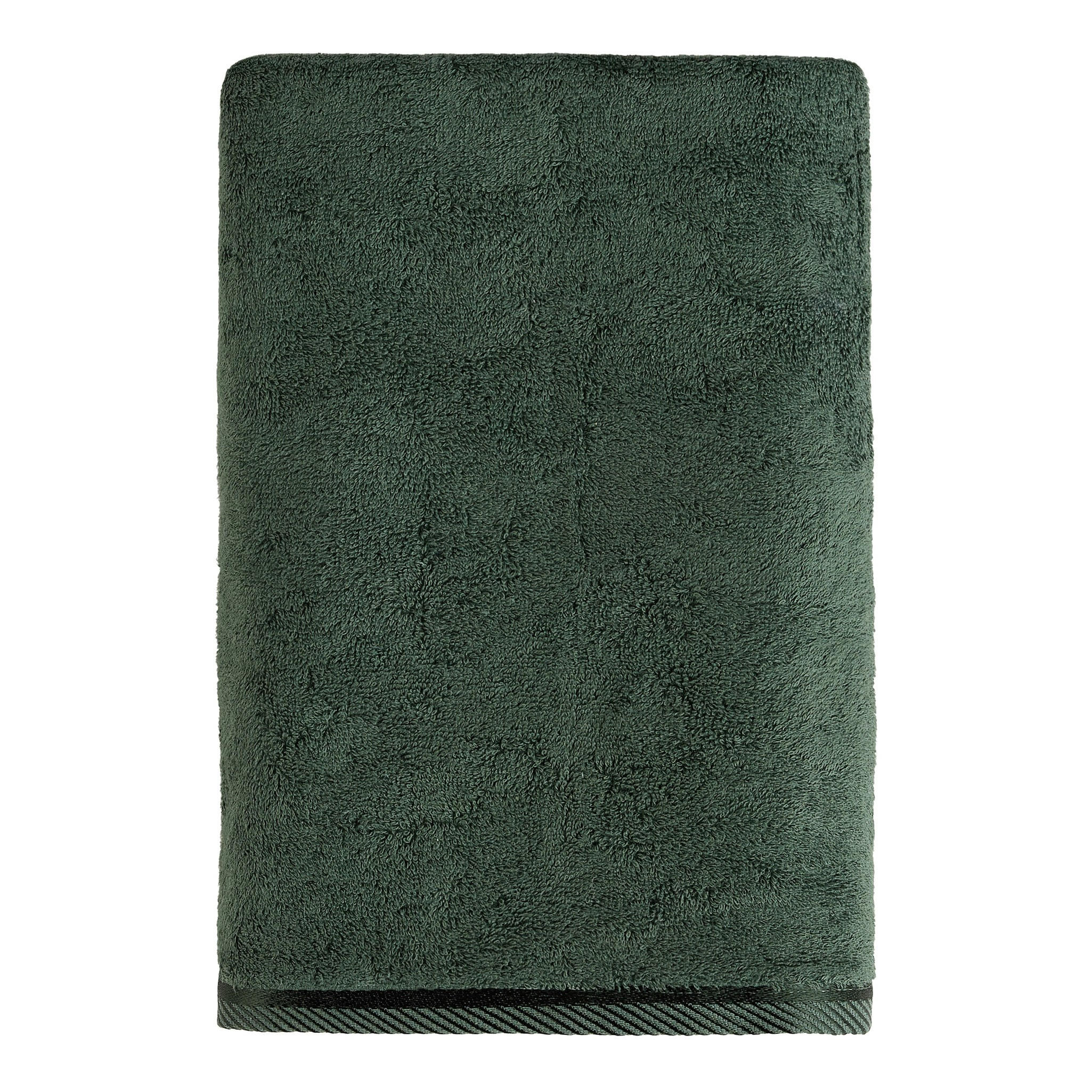 BADETUCH Bambo - Dunkelgrün, Textil (70/130cm) - home&you