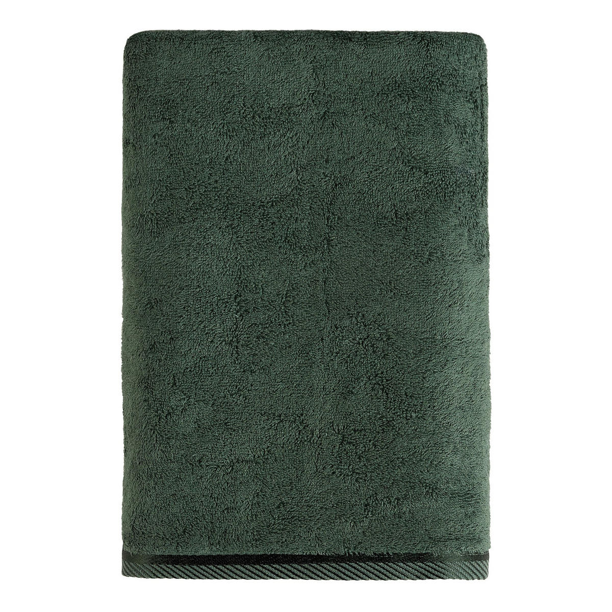 BADETUCH Bambo - Dunkelgrün, Textil (70/130cm) - home&you