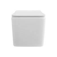 HÄNGE WC - 35.5 cm x 51.5 cm - keramik - weiß Clemona - Weiß, Keramik (35.5/34/51.5cm) - Vente-Unique