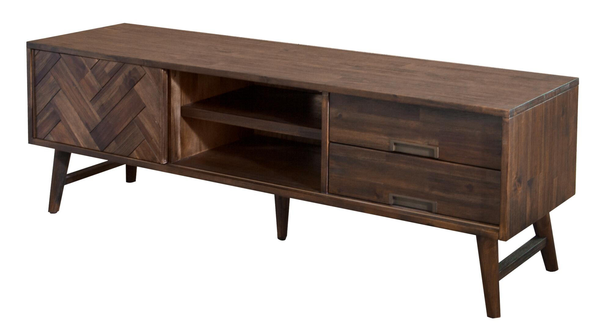 Furnlux Tv-Lowboard Braun 165x55x45 cm