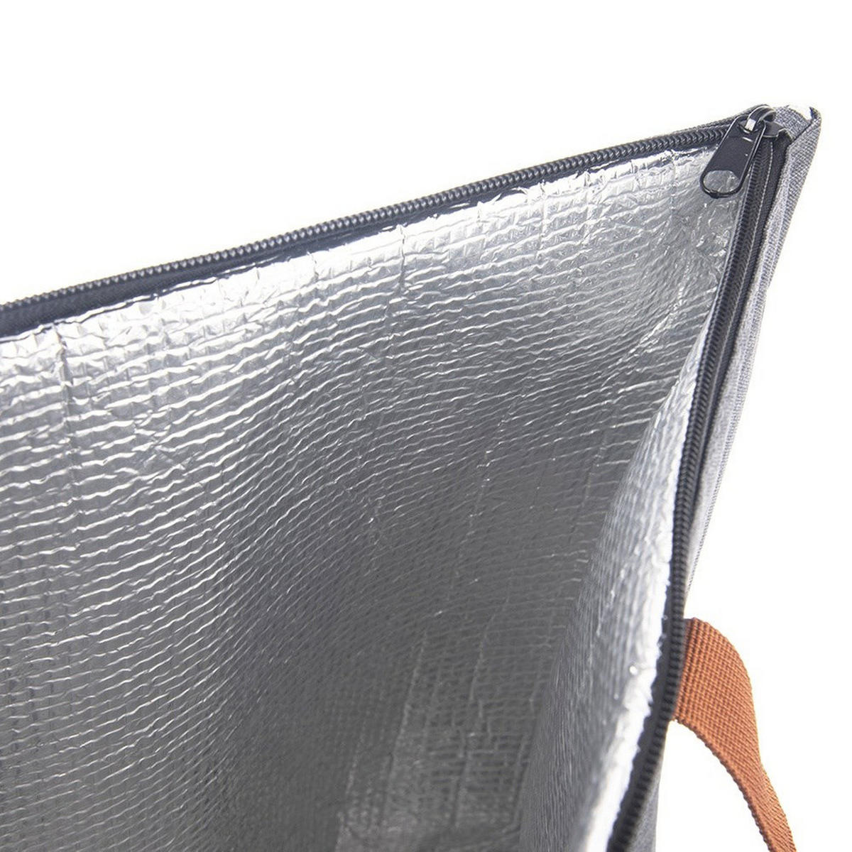 THERMOTASCHE Termo-Shopper 7 l Grau - Grau, Textil (11/35/44cm) - Orion 
