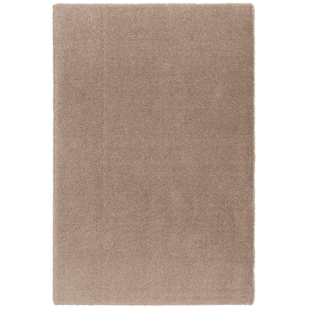 LUXUS HOCHFLOR LANGFLOR TEPPICH HARMONY - Taupe, Textil (80/320cm) - Snapstyle