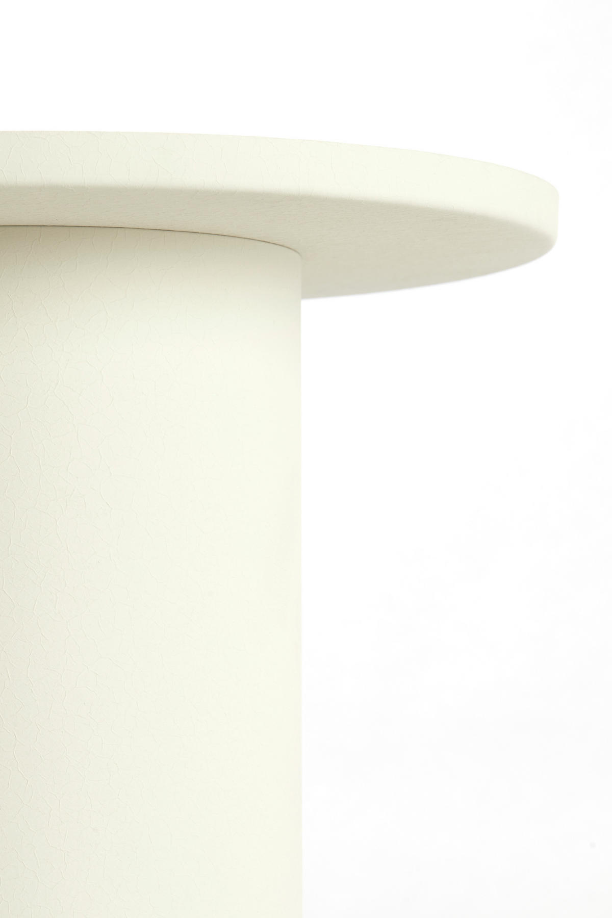 BEISTELLTISCH Fatima Weiß 46/46/56 cm - Weiß, Metall (46/46/56cm) - Light & Living