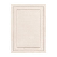 TEPPICH Design Relief-Effekt beige - Beige, Textil (160/230cm) - AFK Living