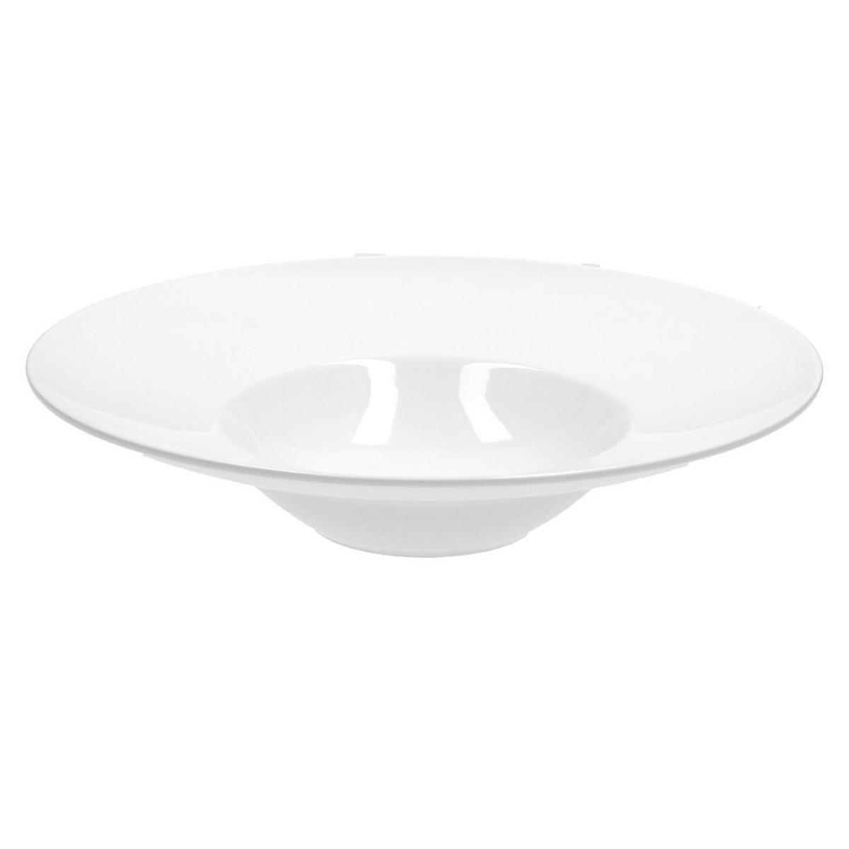 SCHÜSSEL Weiß 26.5/26.5/6 cm P001900265Z - Weiß, Keramik (26.5cm) - La Porcellana Bianca 