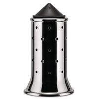 SALZSTREUER- MGSAL B - Schwarz - von Michael Graves - Schwarz, Metall (2/12/7cm) - Alessi