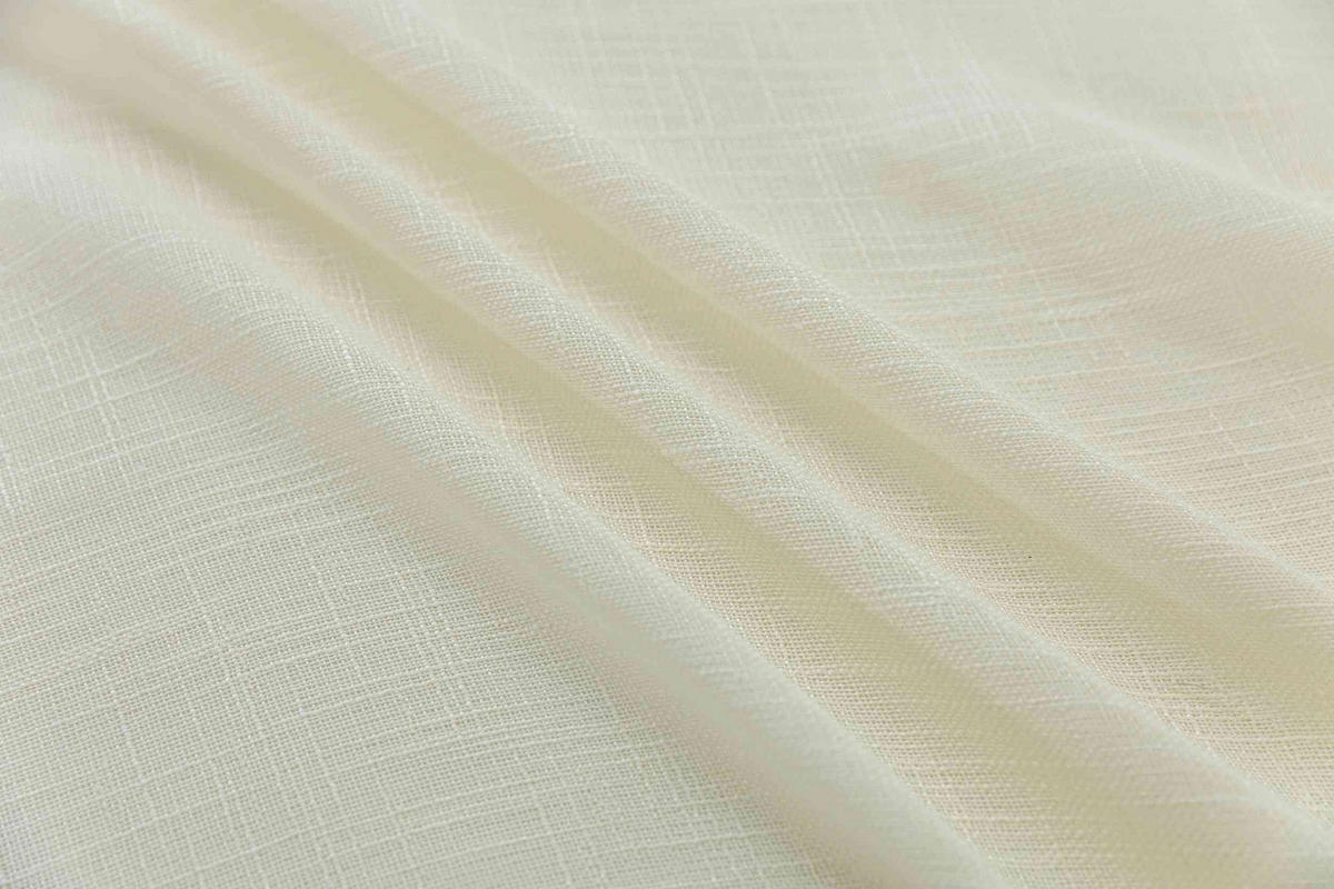 GARDINE SEOUL HxB 245x140 cm Creme - Creme, Textil (140/245cm) - Gardinenbox