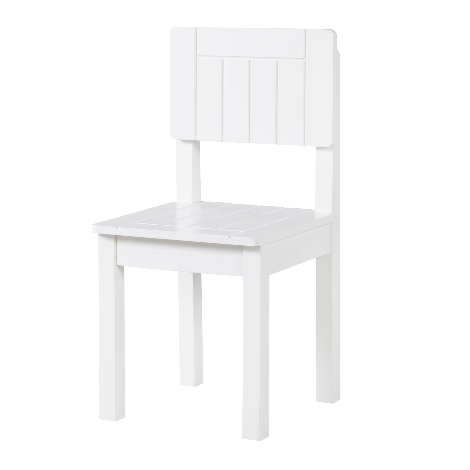 KINDERSTUHL - Weiß, Holzwerkstoff (28.5/58.5/29cm) - Roba