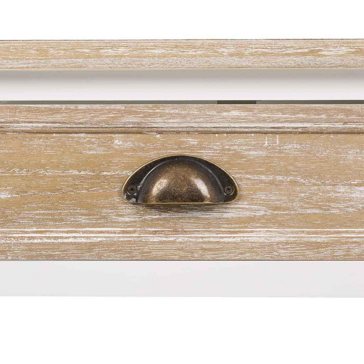 KONSOLENTISCH aus Holz, weiß, 100x40x78cm - Multicolor, Holz (40/100/78cm) - Wanderlust