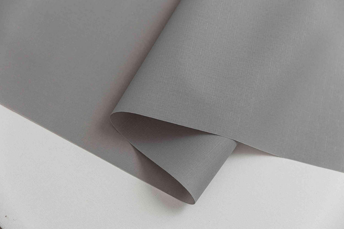 SCHIEBEGARDINE 2ER SET »New Amsterdam« HxB 245x60 cm Grau - Grau, Textil (60/245cm) - Gardinenbox