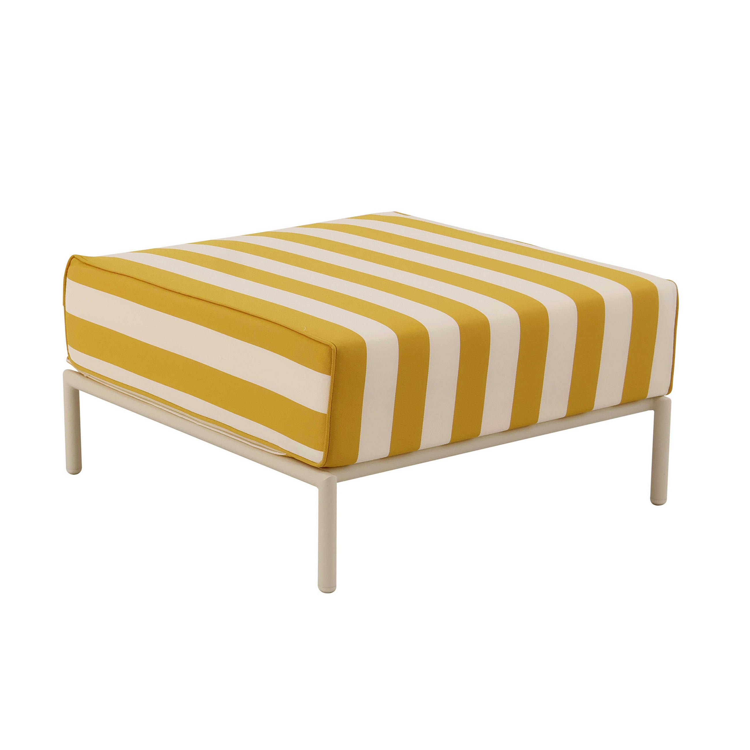 HOCKER, Gelb - Gelb, Textil (72/38/77cm) - Oviala