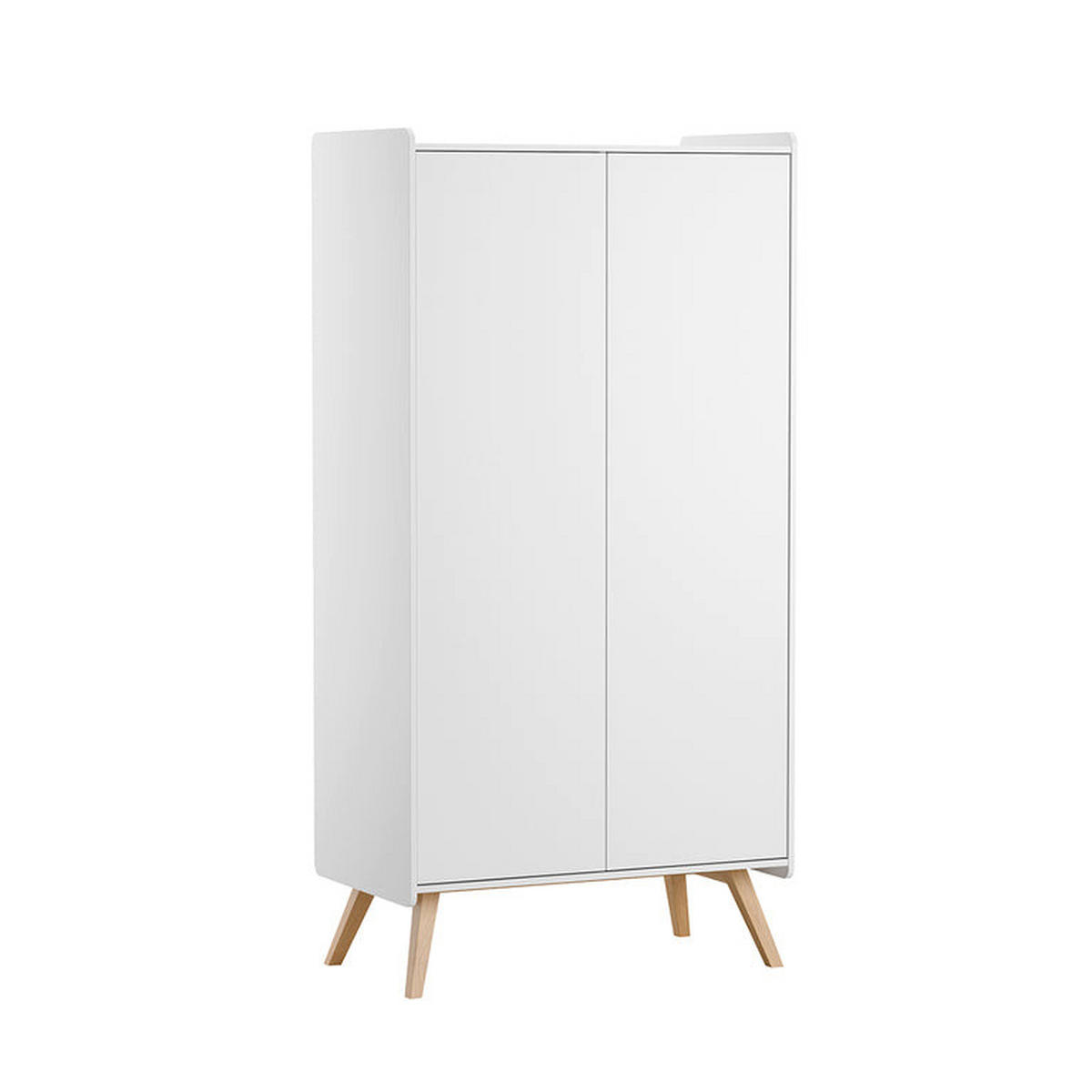 SOBA ZA BEBE 2-dijelniVintage Bijeli - bijela, drvni materijal (125/103/65cm) - Petits-meubles
