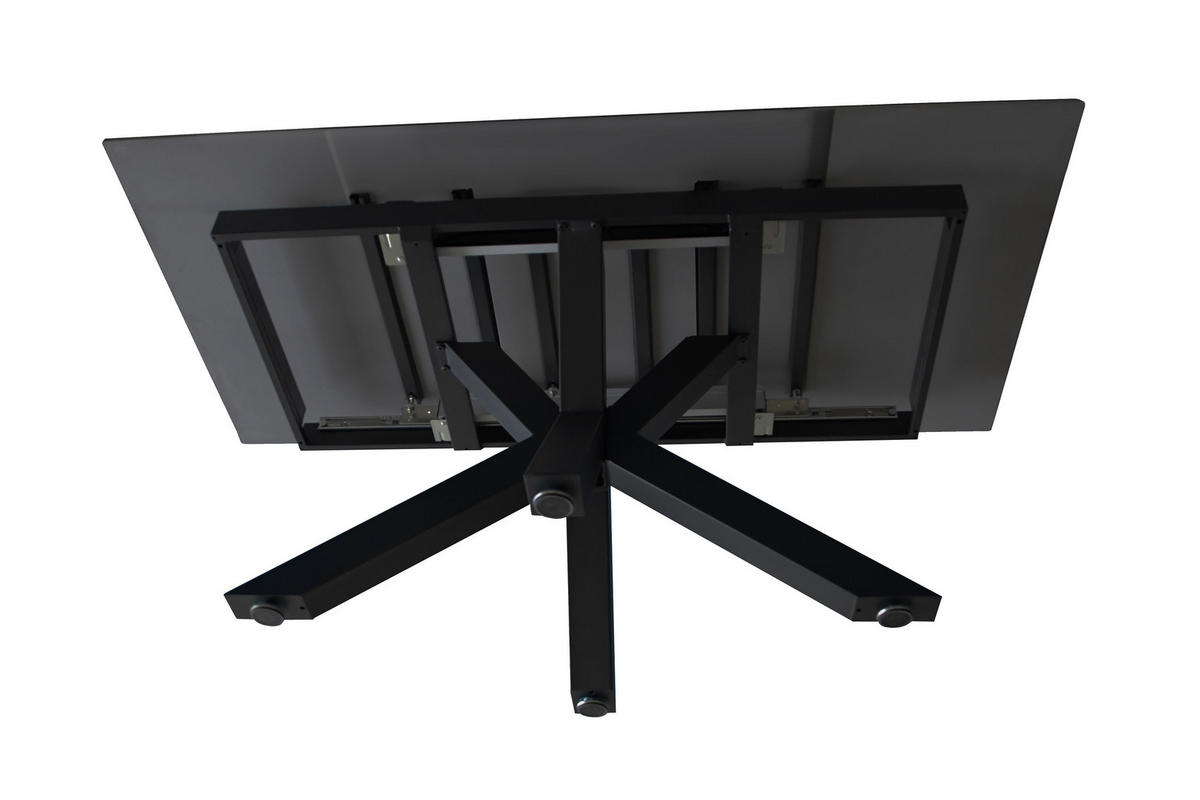 ESSTISCH MIMO - Schwarz, Keramik (90/180/76cm) - SAM