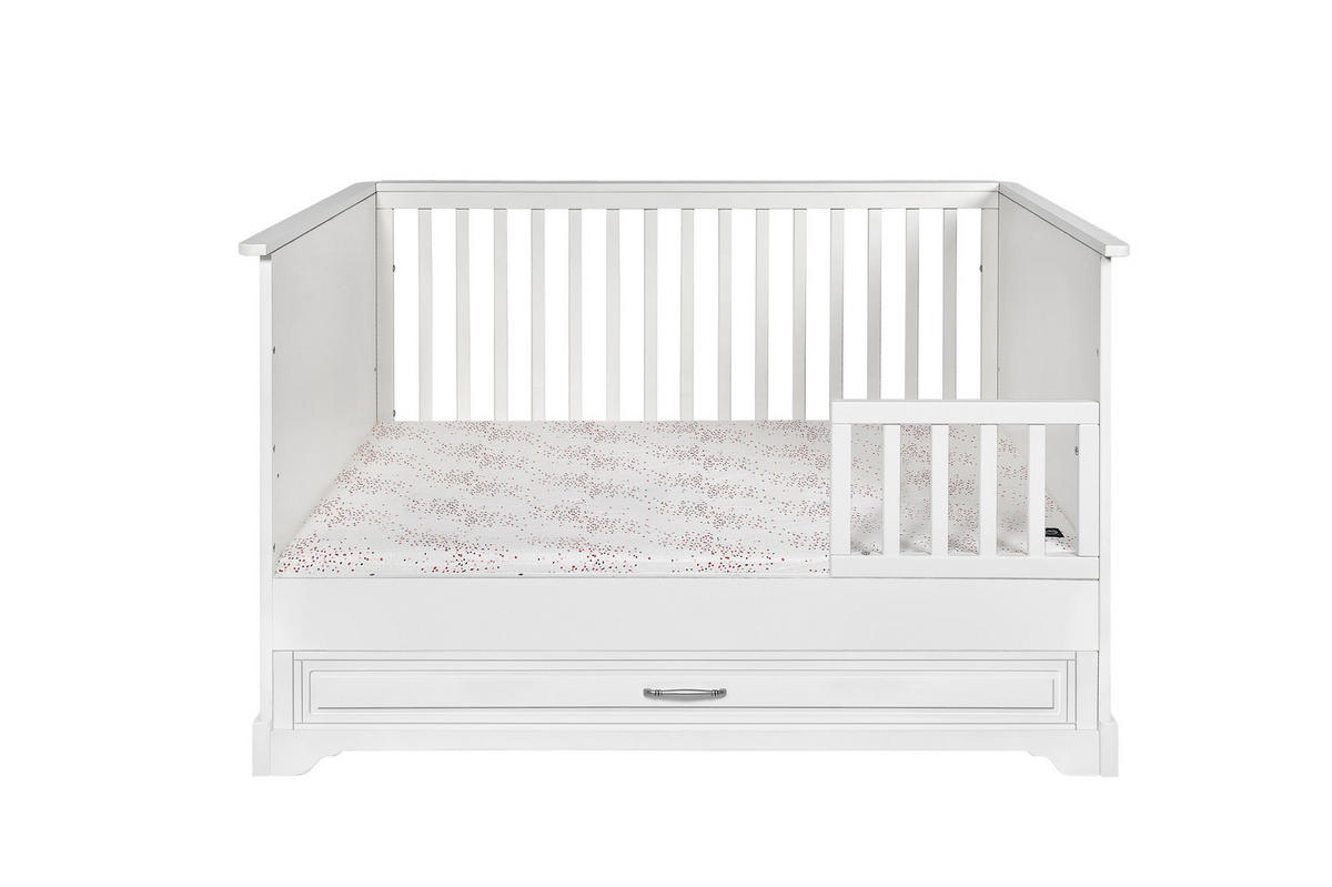 GITTERBETT Melody 140/70 - Weiß, Holzwerkstoff (70/140cm) - RAUMHIRSCH FURNITURE