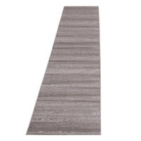 KURZFLORTEPPICH INN, einfarbig, Beige, 80 x 300 cm - Beige, Textil (80/300cm) - KADIMA DESIGN