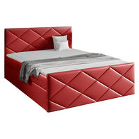 BOXBETT Herkules - Rot, Holz (120/200cm) - MIRJAN24