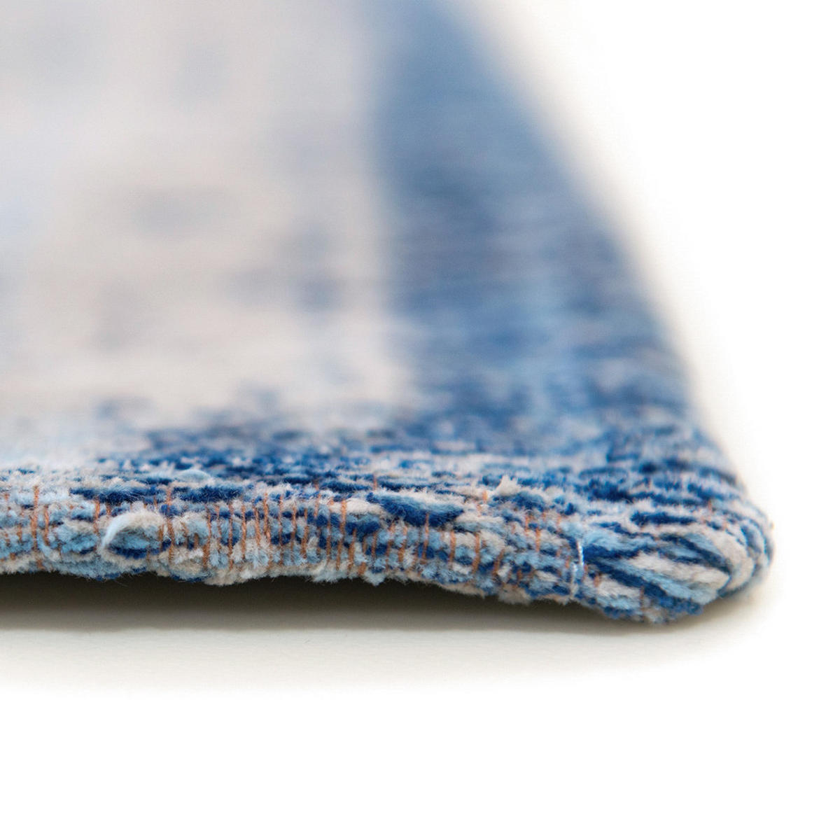 TEPPICH Grey Jeans Fading World 240/340 cm - Grau, Textil (240/340cm) - Louis De Poortere