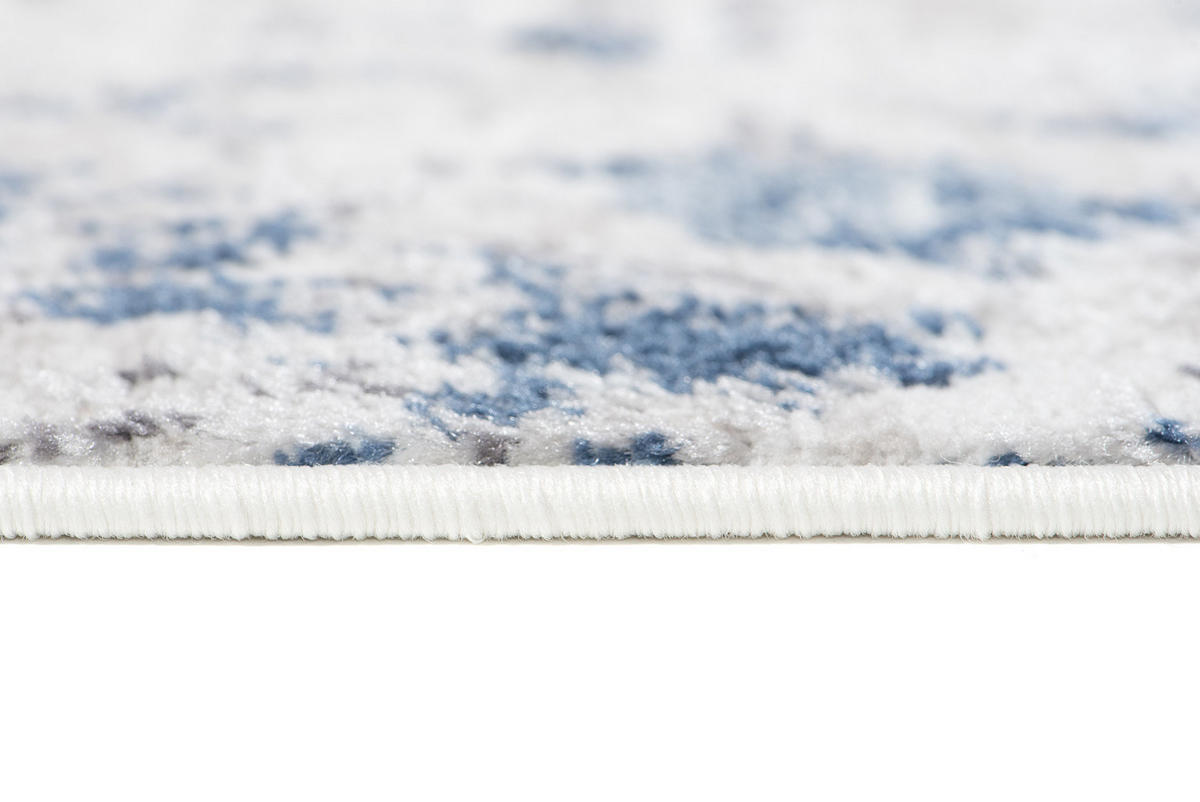 TEPPICH SKY Blau Grau 120/170 cm - Blau, Textil (120/170cm) - Tapiso