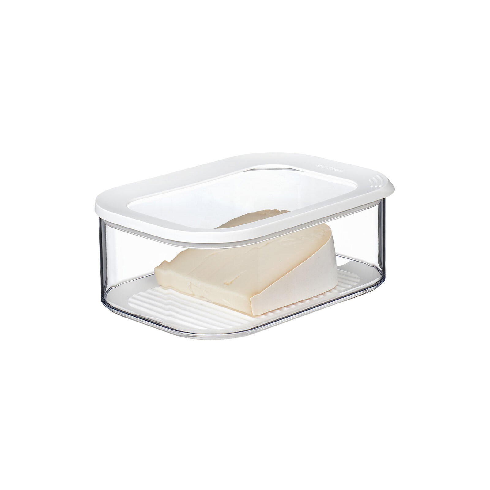 KÄSEDOSEN Modula weiß 2000 ml 2er Set - Weiß, Kunststoff (16/8.6/22.4cm) - Mepal