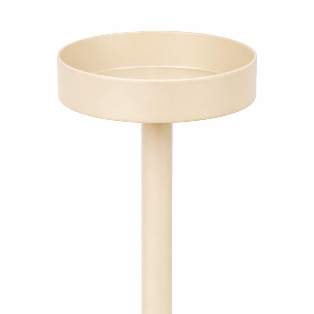 KERZENHALTER Eve Beige - Beige, Metall (20/100/20cm) - LOFT42