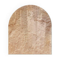 GLASPLATTE für Kamin 80x70 cm - Beige, Glas (80/70/0.4cm) - TULUP