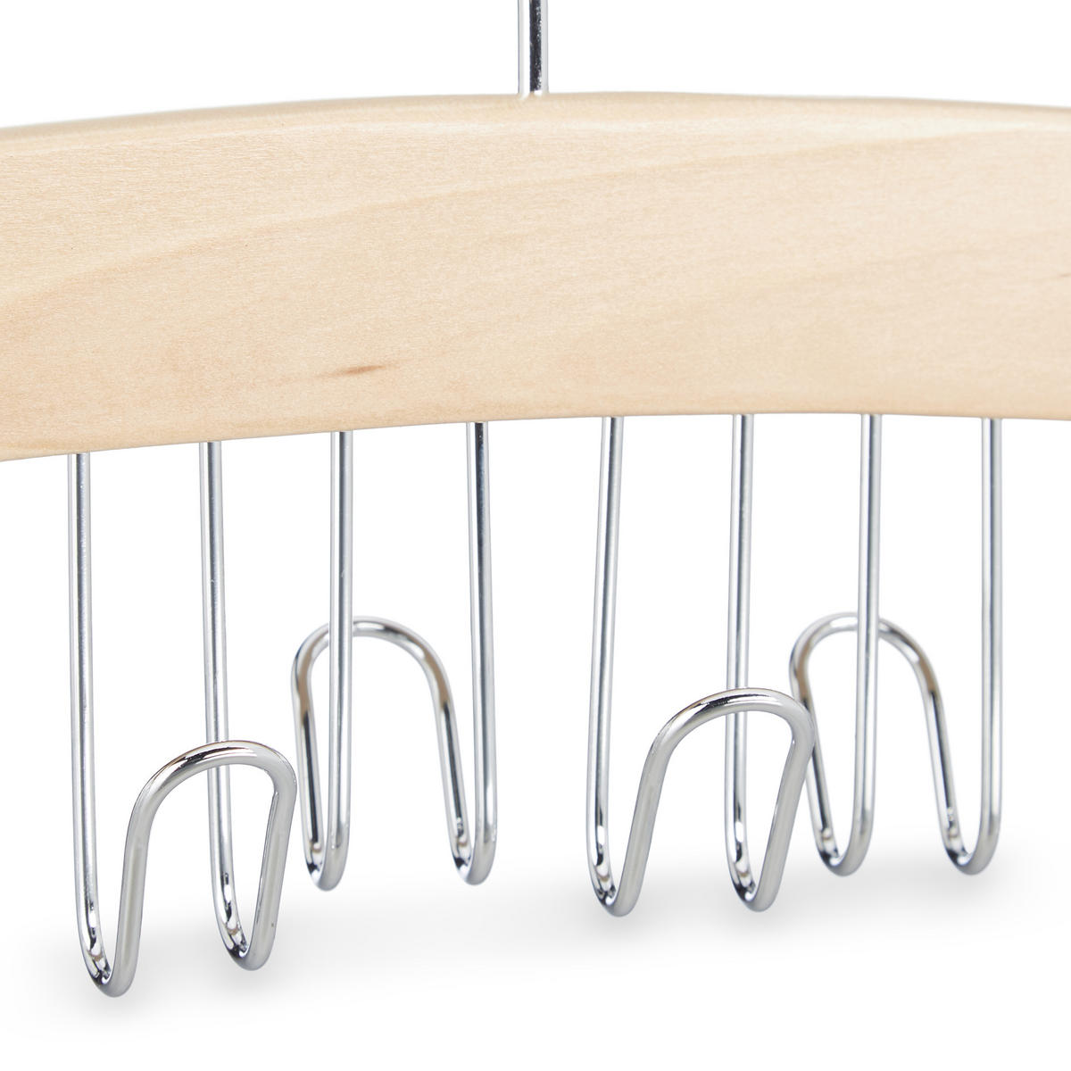 GÜRTELHALTER - Hellbraun, Holz/Metall (43/17.3/5.2cm) - Relaxdays