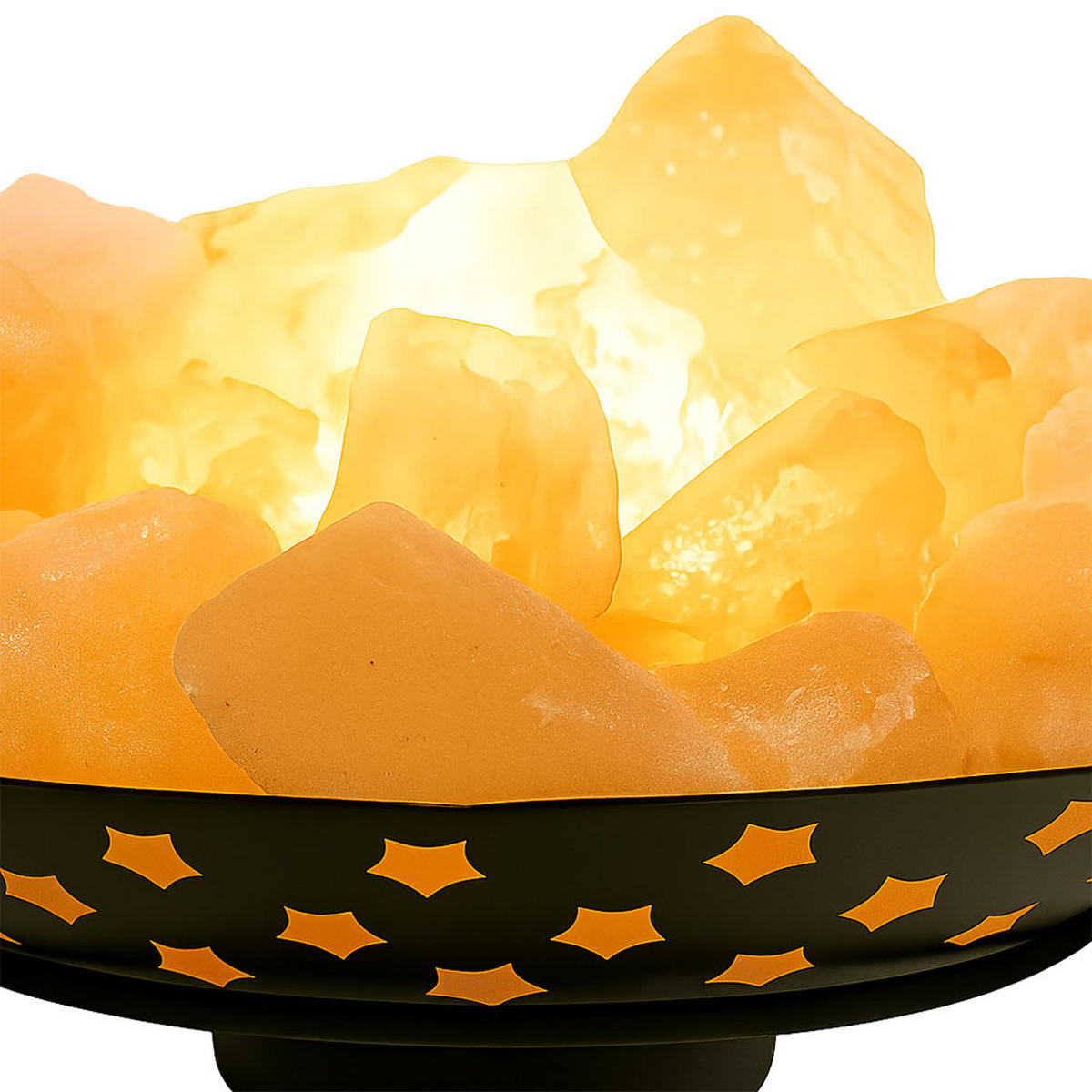 TISCHLEUCHTE STONE Orange - Orange, Metall (25.4/25.4/25.4cm) - Globo Lighting