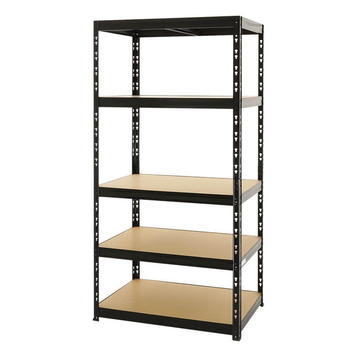 SCHWERLASTREGAL Tiger 180x90x60 cm Fachlast 265 kg Schwarz - Schwarz, Metall (90/180/60cm) - PROREGAL