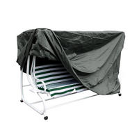 ABDECKHAUBE Littlehampton - Schutzhülle für große 4-sitzer Hollywoodschaukel. BxTxH: 250x150x160 cm - Grau, Kunststoff (250/160/150cm) - TPFGarden