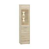 VITRINE – AVO 05 – 48 cm – Avo – Sonoma Eiche - Sonoma Eiche, Holzwerkstoff (48/200/34cm) - hi-markt