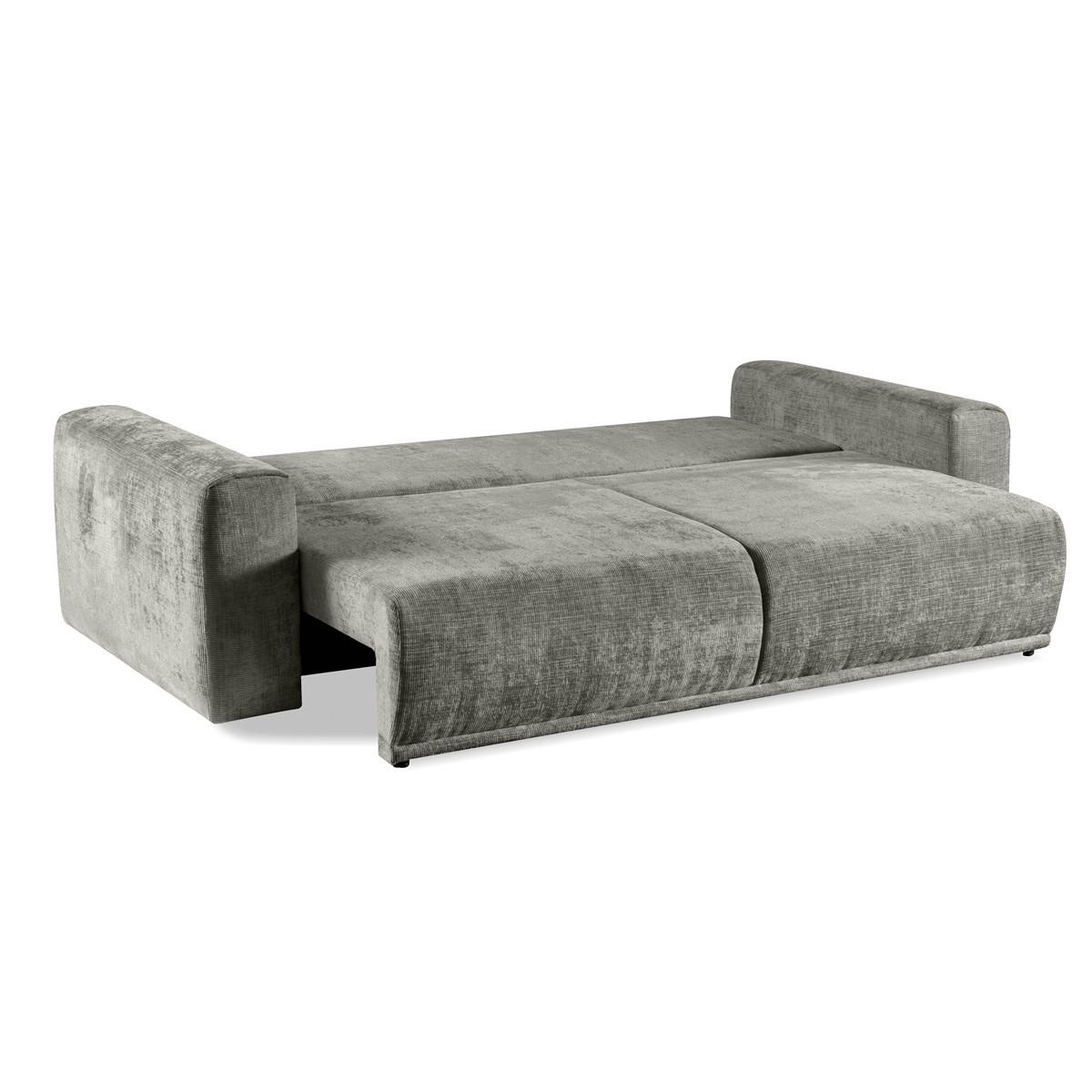 SOFA Alcamo Beige, Schlafsofa - Beige, Holzwerkstoff/Textil (250/93/118cm) - Bettso
