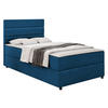 BOXBETT Elen - H3 - Blau/Schwarz, Holz/Holzwerkstoff (90/200cm) - MIRJAN24