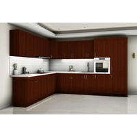 L-KÜCHE Sycylia Milano Walnuss – 330 × 250 cm – KÜ-SYC-001 - Walnussfarben, Holzwerkstoff (330/212/250cm) - ROYAL24_MARKT