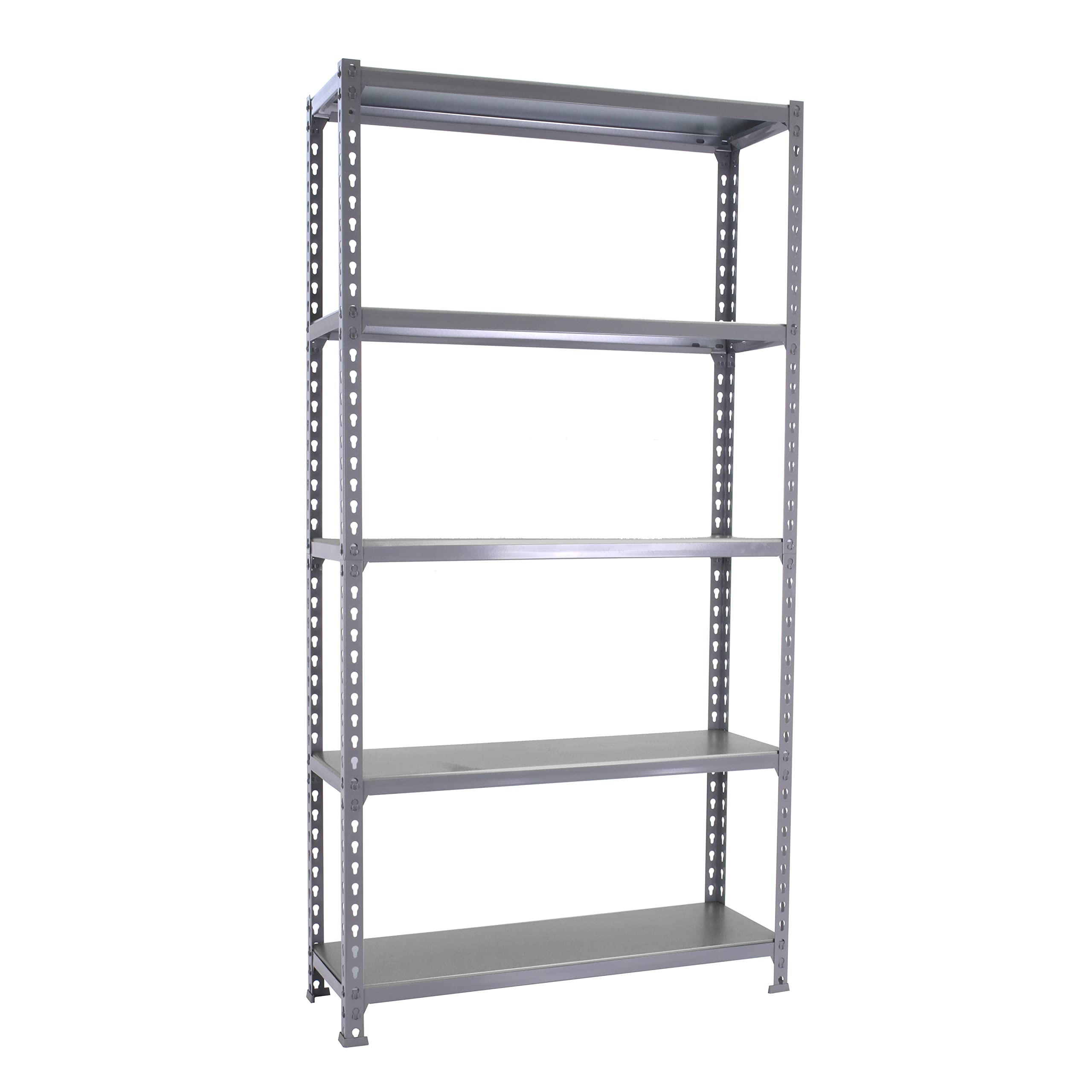 SCHWERLASTREGAL Big Metal Shark HxBxT 200 x 110 x 30 cm Fachlast 200 kg Grau - Grau, Metall (110/200/30cm) - PROREGAL